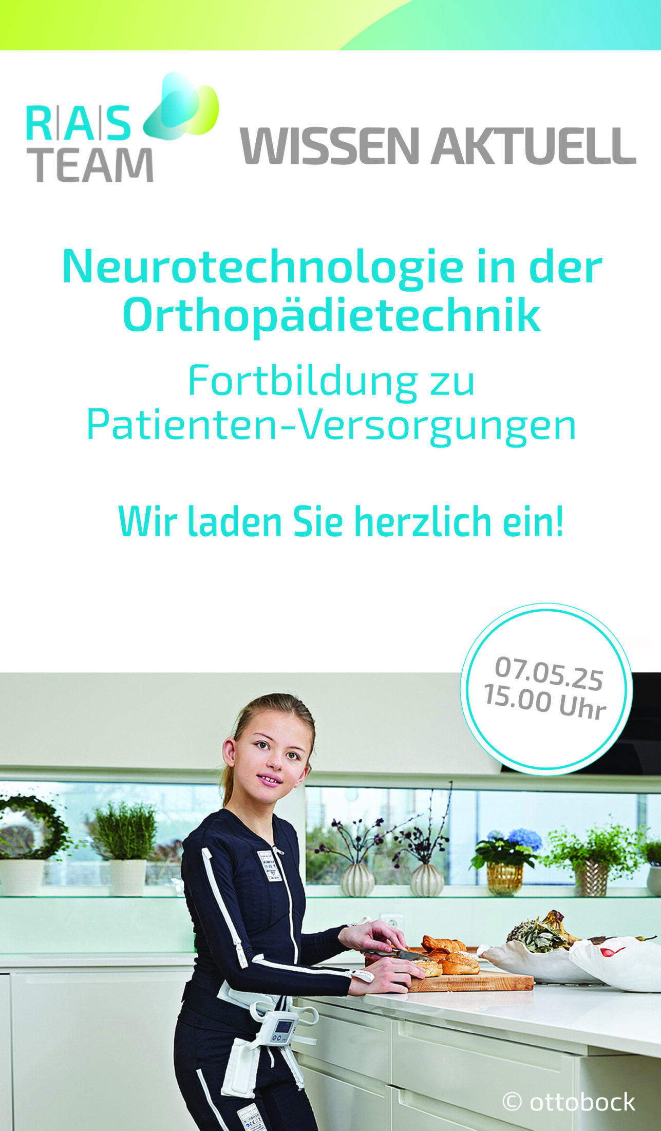 Neurotechnologie in der Orthopädietechnik - Fortbildung zu Patienten-Versorgungen